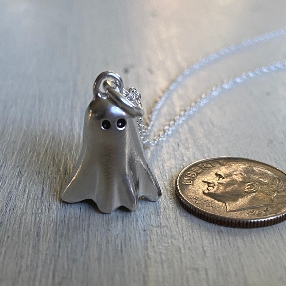 Suegrey Jewelry Ghost Necklace Sterling Silver - Picture 4 of 11